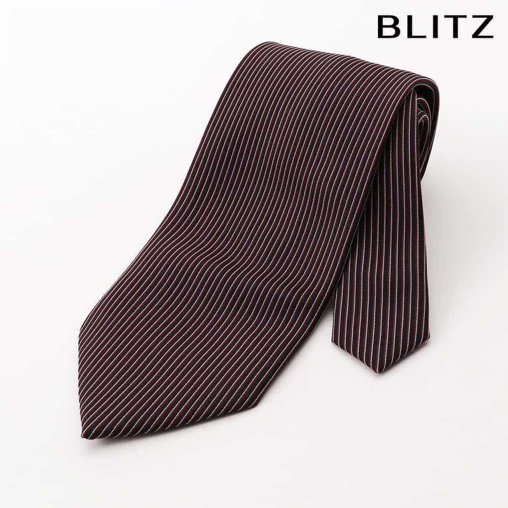 【BLITZ】 ネクタイ ジャガード織 ウ