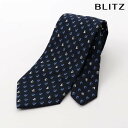 BLITZ ネクタイ ウォッシャブル 洗える 猫 ネイビー メンズ ワイシャツ スーツ おしゃれ 紳士 [ シンプル ビジネス 仕事 結婚式 就活 人気 ギフト...