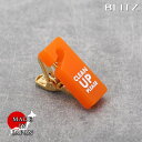 BLITZ ネクタイピン ナロー オレンジ CLEAN UP メンズ タイバー タイピン ネクタイ スーツ おしゃれ [ シンプル ビジネス 仕事 結婚式 就活...