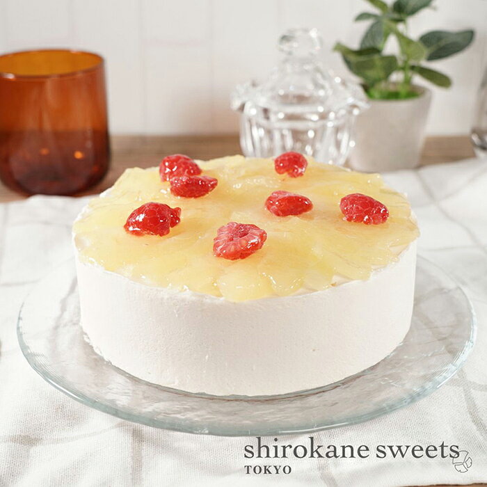 BLOCK BLOCK TOKYOのshirokane sweets TOKYO　桃と林檎のケーキ／白金スイーツ｜アングル3