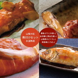 【 送料無料 】鳥取　「山陰大松」　氷温熟成　お魚惣菜ギフトセット（和の心） グルメ 冬ギフト プレゼント 御歳暮 お歳暮 歳暮 母の日