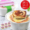 【GWおやすみごめんね クーポン配布 】 北海道 十勝アイスクレームブリュレ 6個 [デザート スイーツ 出産祝い 結婚祝い 内祝い お返し 出産 結婚 香典返...