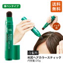 【4/20限定 P5倍 & 送料無料】白髪用 利尻ヘアカラースティック 20g 気になる生え際にサッと塗るだけ 筆ペンタイプ 白髪染め 無添加 天然由来 植物由来 カラーリング ヘアカラー 頭皮に優しい 低刺激 敏感肌 ノンシリコン 生え際 もみあげ 白髪隠し 正規品