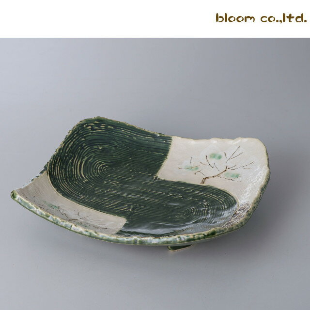 楽天市場】美濃焼 織部 角皿(サイズ(皿・鉢)大(直径:25.0cm 楽天市場】美濃焼 織部 角皿(サイズ(皿・鉢)大(直径:25.0cm