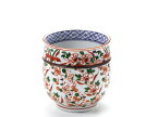 美濃焼 ネジリ花絵湯呑 赤【径7.5x高8cm 240ml】【cup.yunomi,madeinjapan】【bloom-plus】