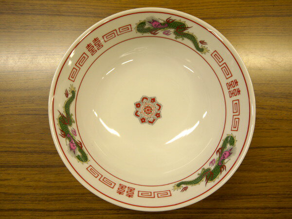 美濃焼 昔ながらのラーメン鉢 朱巻龍19.5c...の紹介画像2