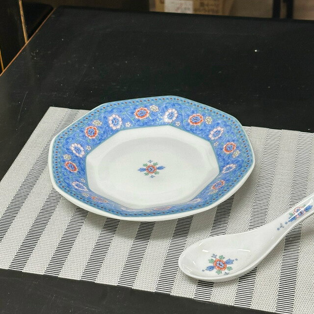楽天市場】有田焼 青花 八角長角皿の通販