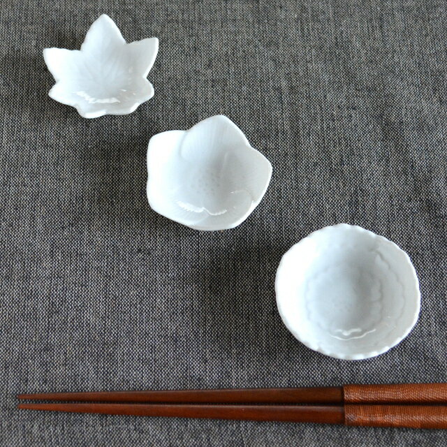 美濃焼 草花 3点セット 箸置き 豆皿 手塩皿...の紹介画像2