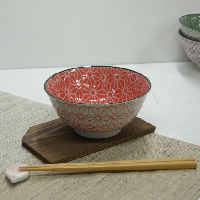 美濃焼 麻の葉48多用鉢 オレンジ【径14.5x高7cm】【Bowl,orange,made in japan】【bloom-plus】