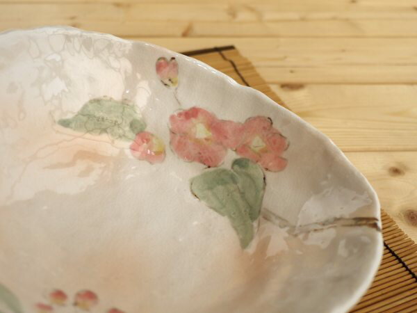 美濃焼 手描き御本手木の実多用鉢【19.5x6...の紹介画像3