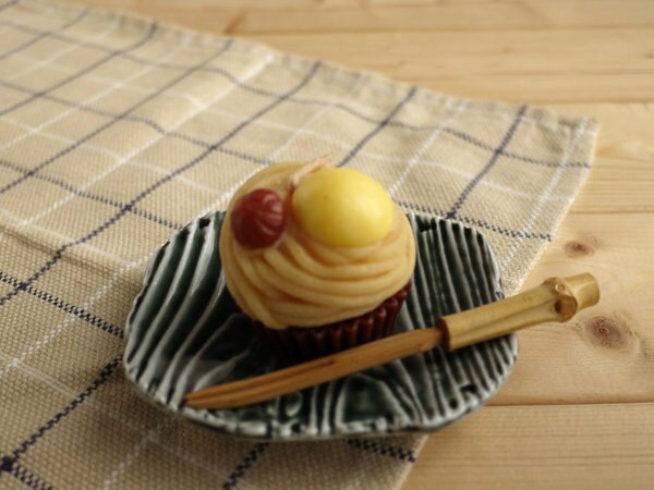 Rakuten - 木目調小皿 グリーン【10.5x9.5x高2cm】【tableware dish madeinjapan 美濃焼 ギフト対象外】【bloom-plus】