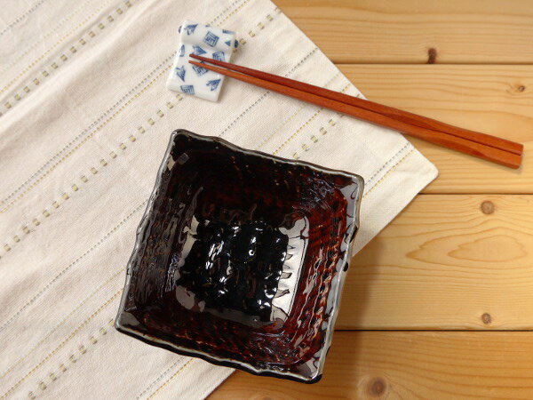 Rakuten - 四ツ足煮物鉢 琥珀【12x12x高6cm】【hachi madeinjapan 美濃焼 ギフト対象外】【bloom-plus】