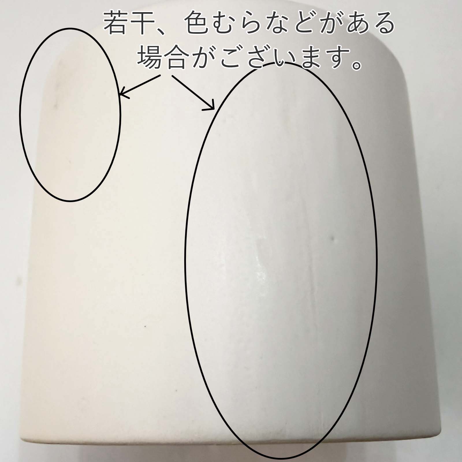 スモールサイズ用 陶器鉢 プレーン90(ホワイ...の紹介画像3