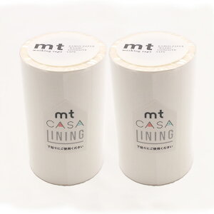 [2個セット] mt CASA LINING 幅10cm x 20m MTCALI02 《 カモ井 mt mt マスキングテープ マステ マスキング 紙テープ 和紙テープ 貼って剥がせる はがせる 100mm×20m 》