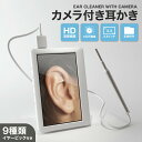 【 送料無料 】 SaiEL 耳かき カメラ 大画面 モニター付 防水 防塵 録画機能 ライト 明るさ調整 耳掃除 見ながら 耳掻き 掃除カメラ 耳垢取り 子供 高齢者 お年寄り 介護 敬老の日 プレゼント