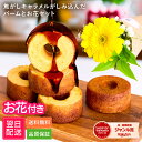 【限定クーポン】クリスマス ギフト 誕生日 花付き バームクーヘン 森の庭 5個 3個セット お花 花とお菓子 プレゼント お菓子 花とスイーツ 花 誕生日プレ...