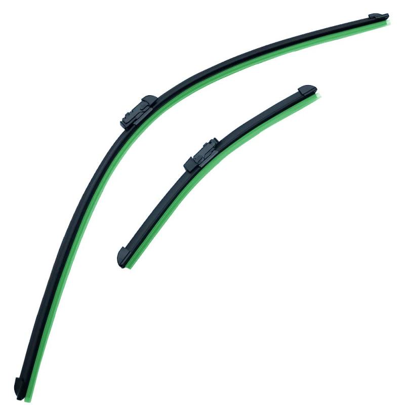 PGMARO 新型 カー エアロ ワイパーブレード プレオプラス LA350F・360F ミライース LA350S・360S ピクシスエポック LA350A・360A など対応 強力撥水コート運転席&助手席