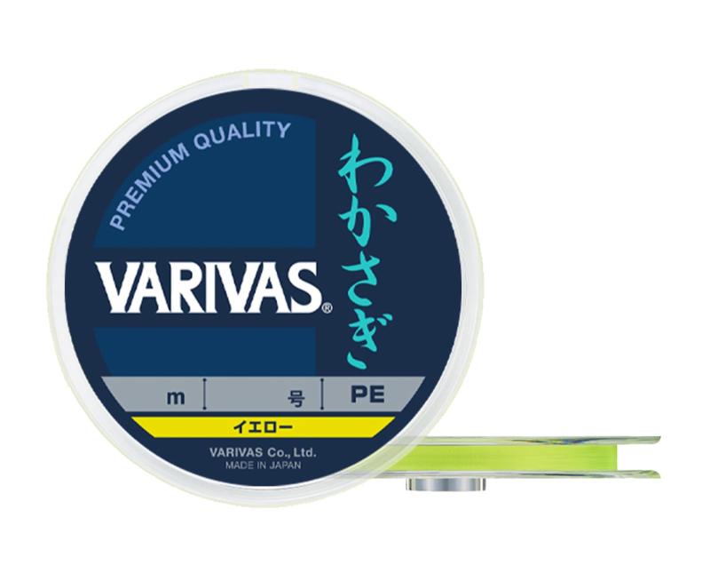 バリバス(VARIVAS) VARIVAS わかさぎ PE 30m イエロー/パープル