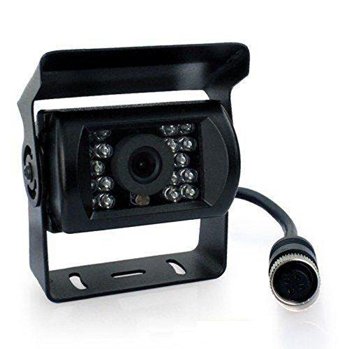 18LED 搭載 バック カメラ 4ピン コネクタ 乗用車 トラック バス 重機 対応 BK500PRO