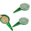 Doyime 種まき機 2点セット 種蒔き器 庭園栽培用 栽培用の手工具 サイズ調節できる 園芸用具 播種機