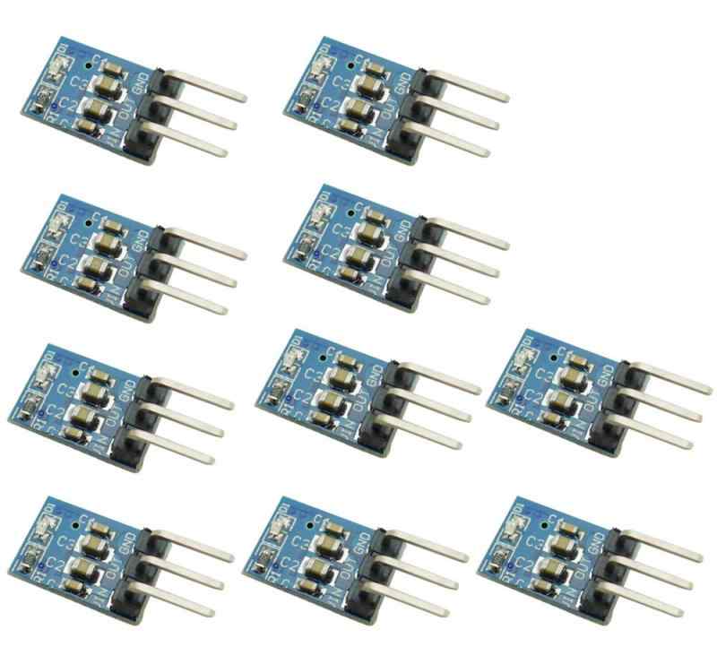 Rakuten - KKHMF 10個 AMS1117-3.3 DC-DC ステップダウン パワーモジュール AMS1117-3.3V 降圧型モジュール LDO 800MA
