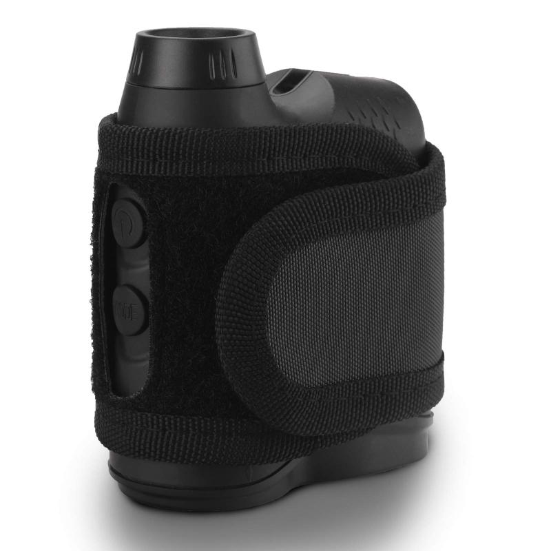 ゴルフ レーザー距離計ストラップ レンジファインダー収納 距離計測器ホルダー 計測器収納 マジックテ..