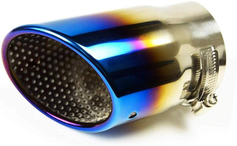 LAIEN マフラーカッター アクセラ ワゴン セダン スポーツ BM BY BL系 チタンカラー 外装 ドレスアップ..