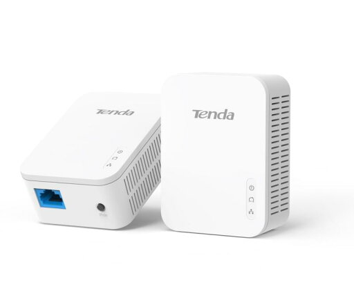 Tenda AV1000 1ポートギガビット電力線アダプタ、最大1000Mbps(PH3) Tenda AV1000 1ポートギガビット電力線アダプタ、最大1000Mbps(PH3)