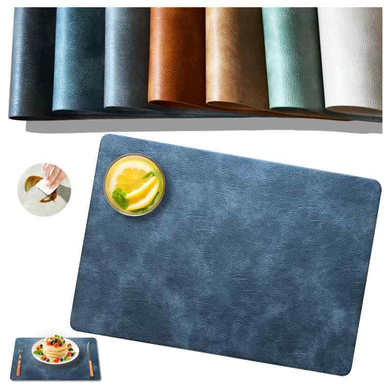 ランチョンマット おしゃれ 2枚セット シリコン ランチマット 北欧 洗える PU 大きめ 撥水 防汚 断熱 ..