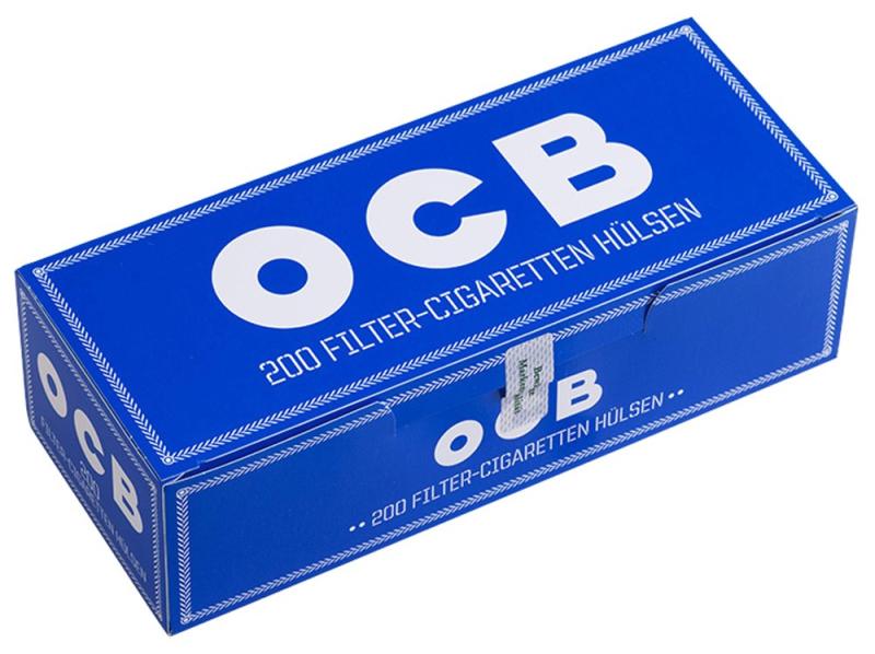 柘製作所(tsuge) 手づくりシガレット用 フィルター付きチューブ(さや紙) OCB チューブ 200本入り 78878
