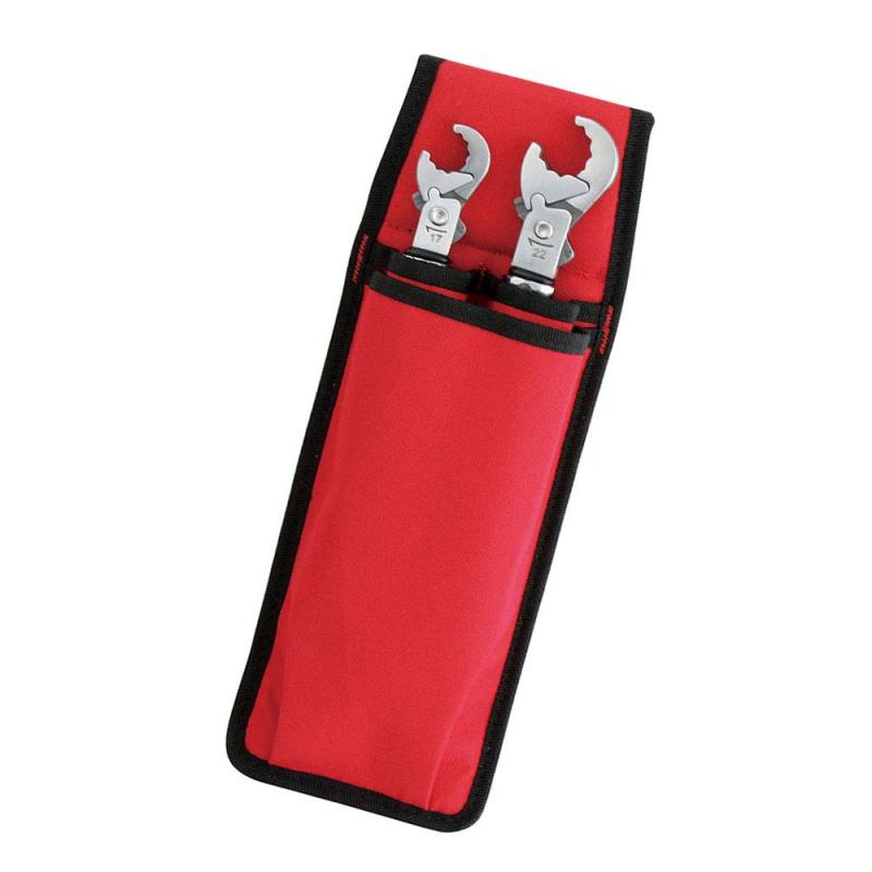 Rakuten - スエカゲツール SEK フレアラチェットトルクレンチ 2本組セット 布製ポーチ入 FRT-1722S