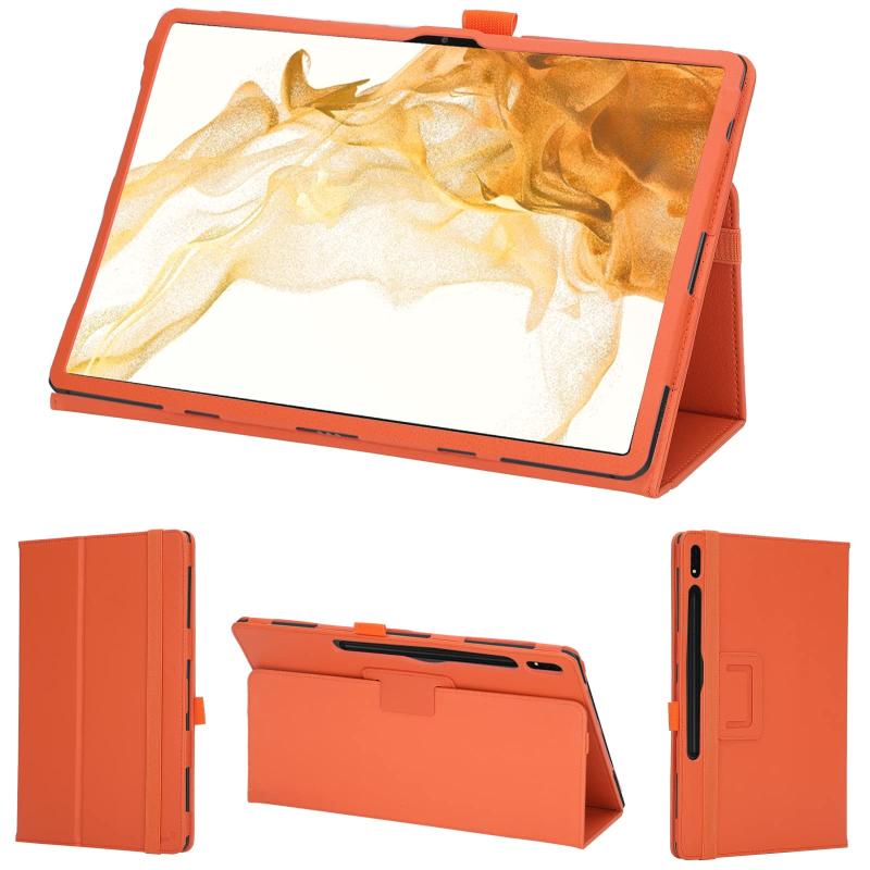 wisers Galaxy Tab S8+ plus 専用タブレットケース 12.4インチ 対応 (タッチペン/保護フィルム 付き/スタンドタイプ) タブレットカバー 2023 新型