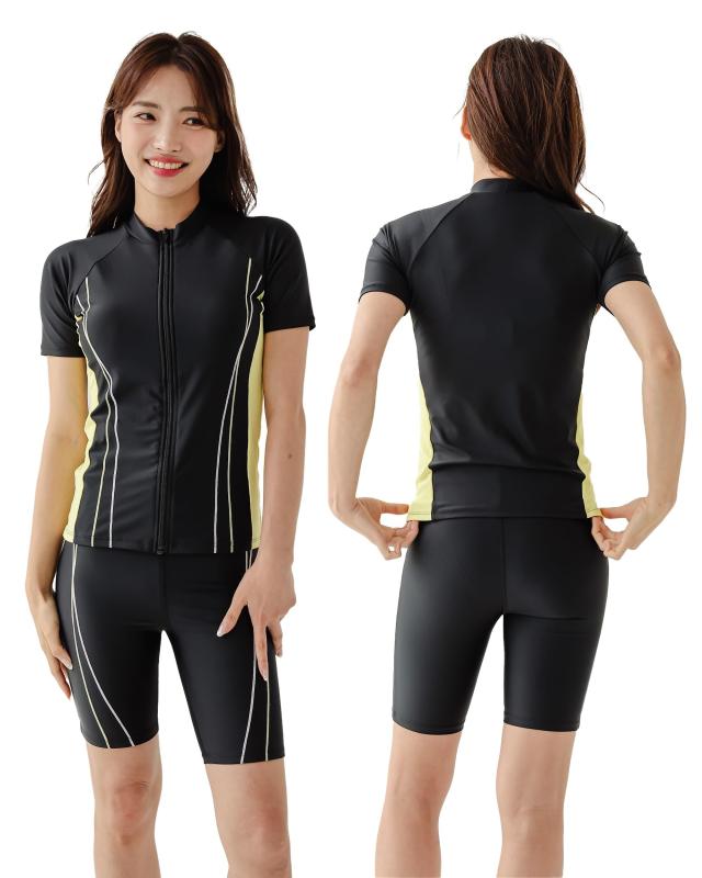 [ZAIDEA] 大きいサイズ フィットネス 水着 レディース セパレ...(3.0)