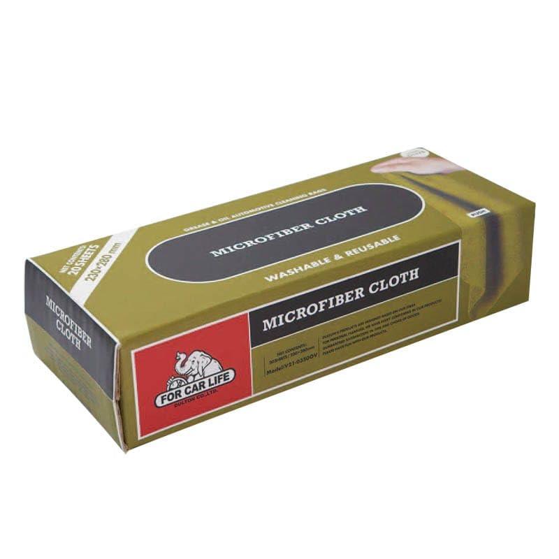 ダルトン(Dulton) マイクロファイバー クロス オリーブ V21-0367 Olive 230×280mm 20sheets 車 ガーデン ぞうきん