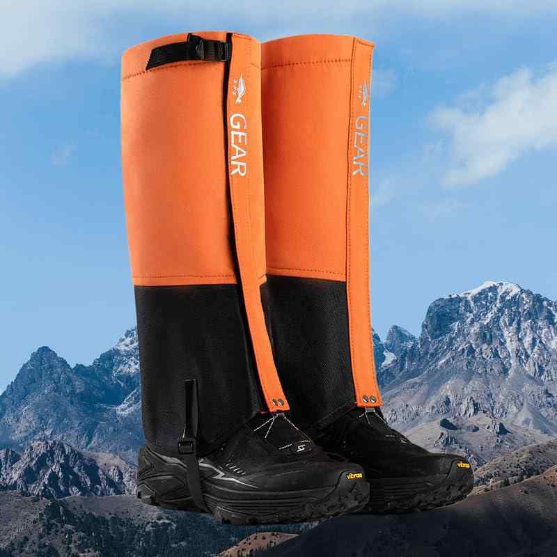 YAVINCOL 登山用ゲイター スパッツ ワークマン ゲイター ショート 防水カバー 足カバー 登山靴 レッグカバー 脚絆 レインレッグカバー 登山 スパッツ ロングゲイター レインスパッツ ゲートル