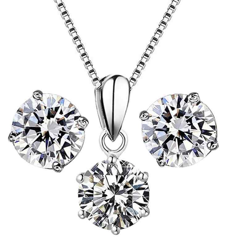 [Angel's Closet] レディース ネックレス ジュエリー【 ダイヤモンド より輝く ジュエリー 1.0ct 】 モアッサナイト ネックレス 1カラット ペンダント シルバー925 5層プラチナコーティング お祝い