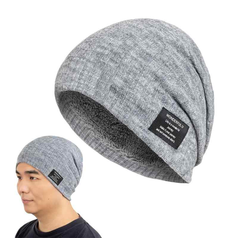 [サムコス] ニット帽 ビーニー 帽子 二重構造 保温強化 秋冬 ニットキャップ イスラムワッチ帽 暖かい 防風 防寒 柔らかい 通気性 アウトドア スキー 通学 通勤 釣り 男女兼用