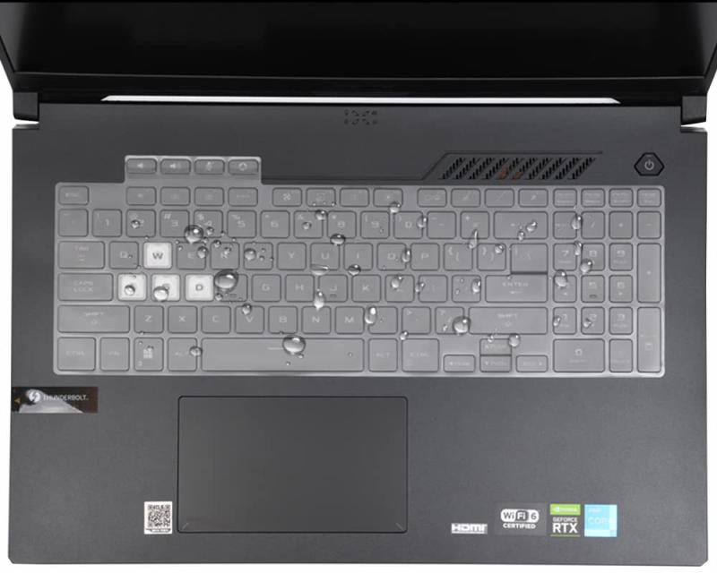 キーボードカバースキン 2022 TUF Gaming F15 FX507 &amp; F17 FX707、2022 TUF Gaming A17 FA707 &amp; A15 FA507、2022 TUF Dash F15 FX517 ノートパソコン