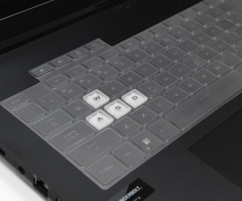 キーボードカバースキン 2022 TUF Gaming F15 FX507 & F17 FX707、2022 TUF Gaming A17 FA707 & A15 FA507、2022 TUF Dash F15 FX517 ノートパソコン