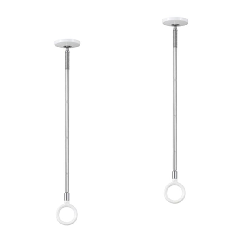 川口技研 室内用物干し ホスクリーン SPC-W ホワイト 2本組