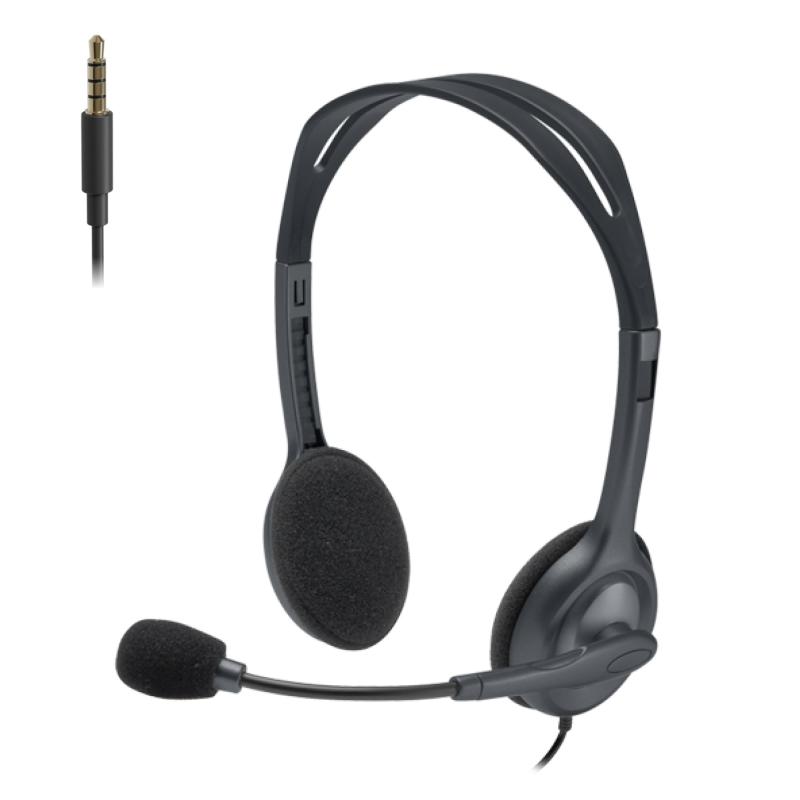 Logicool ロジクール PS4/PC/Mac/スマホ対応H111r ステレオヘッドセット