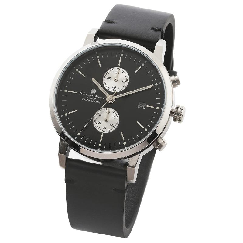 [ Salvatore Marra(サルバトーレマーラ) ］ アナログ メンズ 腕時計 男性用 シンプル 人気 ランキング ビジネス 防水 うで時計 プレゼント クロス付き