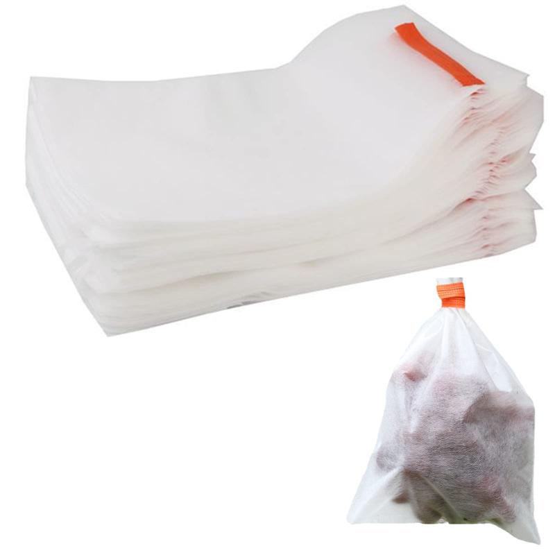 果物袋 保護ネット 防虫 ネット 100枚入 果実袋掛け用袋 果物保護袋 収穫袋 果樹用防鳥ネット 防水不織..