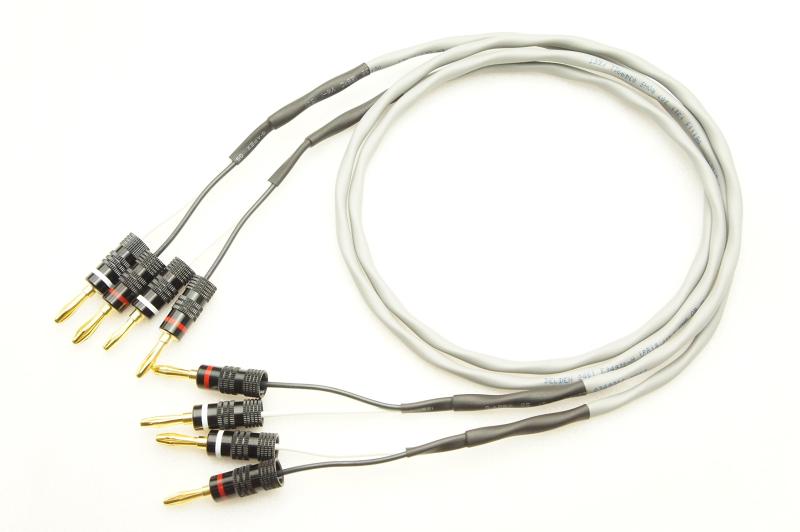 BELDEN 8461 バナナプラグ付 スピーカーケーブル 2本セット