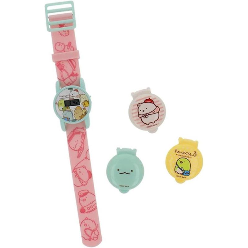 すみっコぐらし きせかえ デジウォッチ2 カバー3種類 腕時計