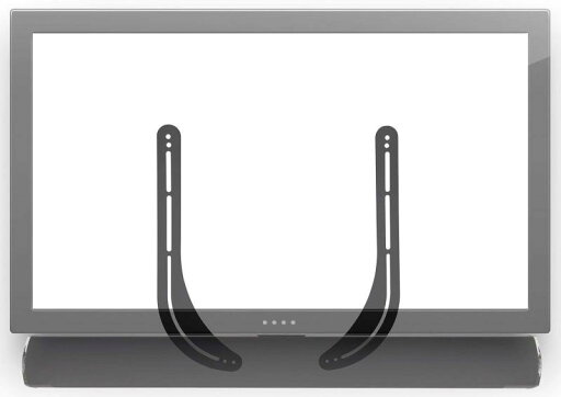 Mount-It ユニバーサル サウンドバー マウントキット TV用ブラケット MI-SB39 ブラック Mount-It ユニバーサル サウンドバー マウントキット TV用ブラケット MI-SB39 ブラック