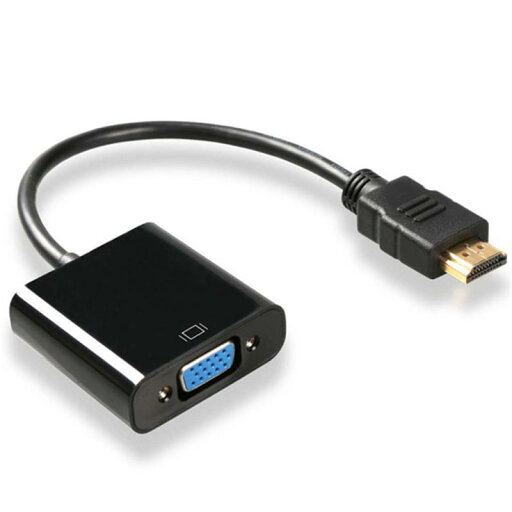 HDMI→VGA 変換ケーブル HDMI to VGA HDMI入力 VGA出力 HDMIオス VGAメス 1080P 対応 変換アダプター HDMI→VGA 変換ケーブル HDMI to VGA HDMI入力 VGA出力 HDMIオス VGAメス 1080P 対応 変換アダプター