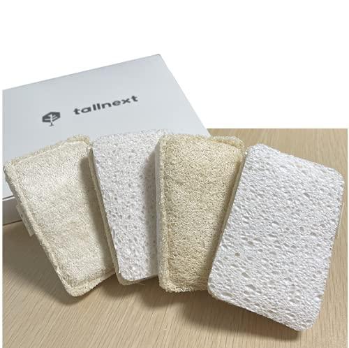 tallnext 吸水スポンジ 食器洗いスポンジ セルローススポンジ 食器 スポンジ キッチンスポンジ スポン..