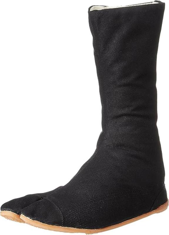 RIKIO(リキオウ) メンズ 素足感覚 軽量 軽快感 土木作業 建築作業10枚コハゼ ファイター F10 メンズ作業用 地下足袋 縫付たび 作業靴