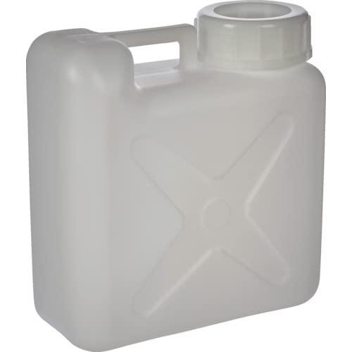 Rakuten - トラスコ中山(TRUSCO) 広口 扁平缶 ホワイト 10L 9個 【ケース販売】 T0192